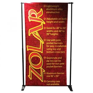 ZOLAR SUPER WIDE ADJUSTABLE STAND