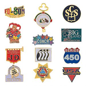 SOFT ENAMEL PINS / CLOISONNE LAPEL PINS